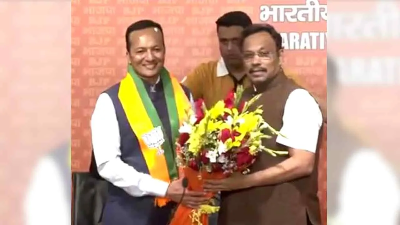 कांग्रेस को झटका, नवीन जिंदल भाजपा में हुए शामिल