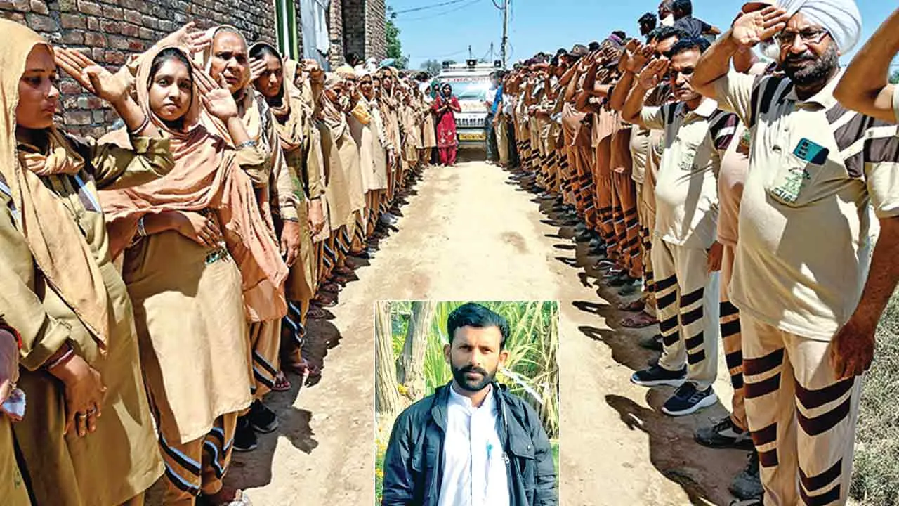 पति की अंतिम इच्छा को पत्नी ने किया पूरा