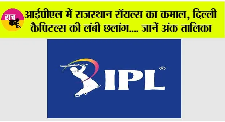IPL 2024, Points Table: राजस्थान रॉयल्स टॉप पर, दिल्ली कैपिटल्स की लंबी छलांग….और इस टीम का बुरा हाल, जानें अंक तालिका