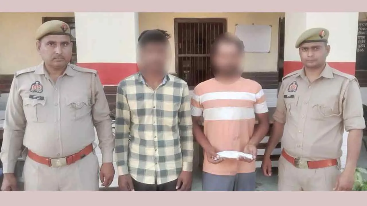 गैंगस्टर के दो वांछित आरोपी दबोचे, जेल रवाना