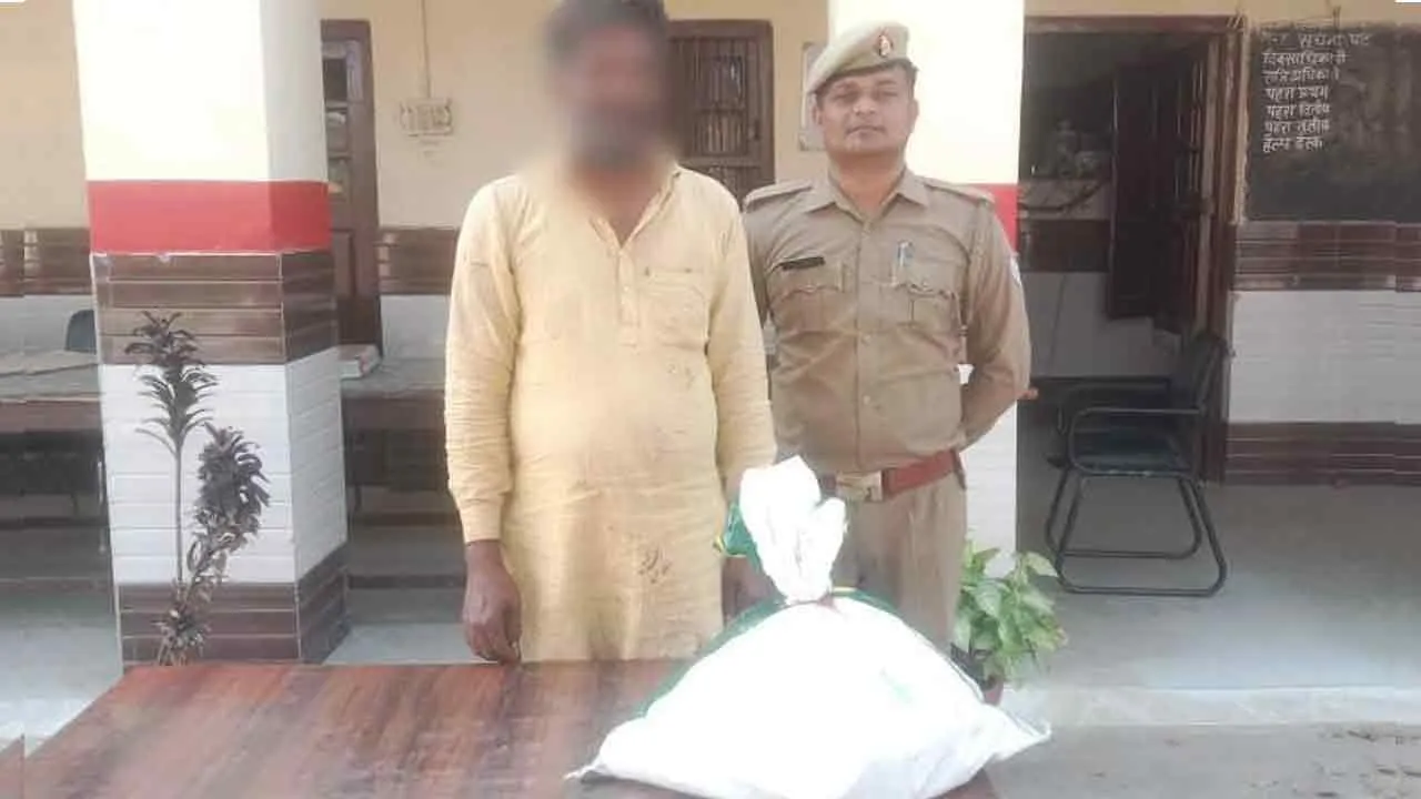 अवैध शराब तस्कर गिरफ्तार, भेजा जेल