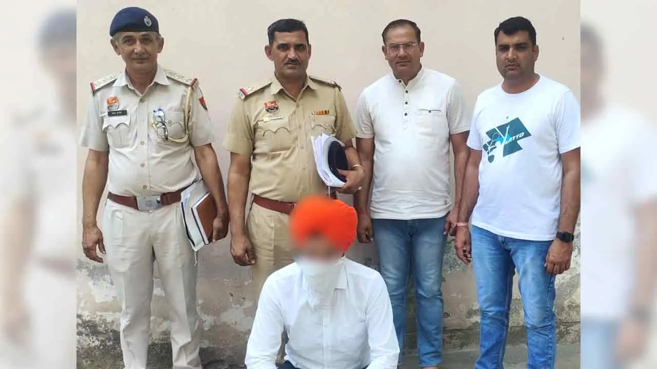 विदेश भेजने के नाम पर 12 लाख रुपए ठगी मामले में आरोपी काबू