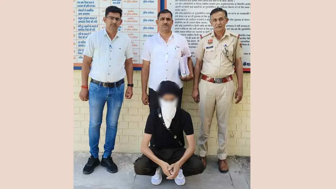 विदेश भेजने के नाम पर 30 लाख रुपये की ठगी करने वाला आरोपी गिरफ्तार