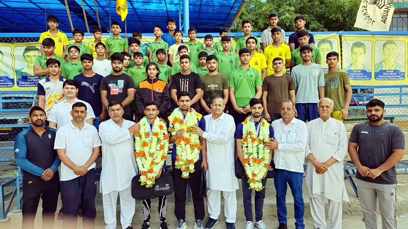 चीन में प्रताप स्कूल के खिलाड़ियों ने जीते 3 पदक