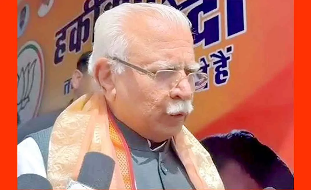 विरोध करने वाले सिरफिरे: मनोहर लाल