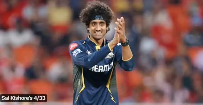 IPL 2024 : साई किशोर की लय पकड़ती गेंदबाजी को विपक्षी टीम देखती ही रह गई, टाइटंस शीर्ष हाफ में पहुंचा
