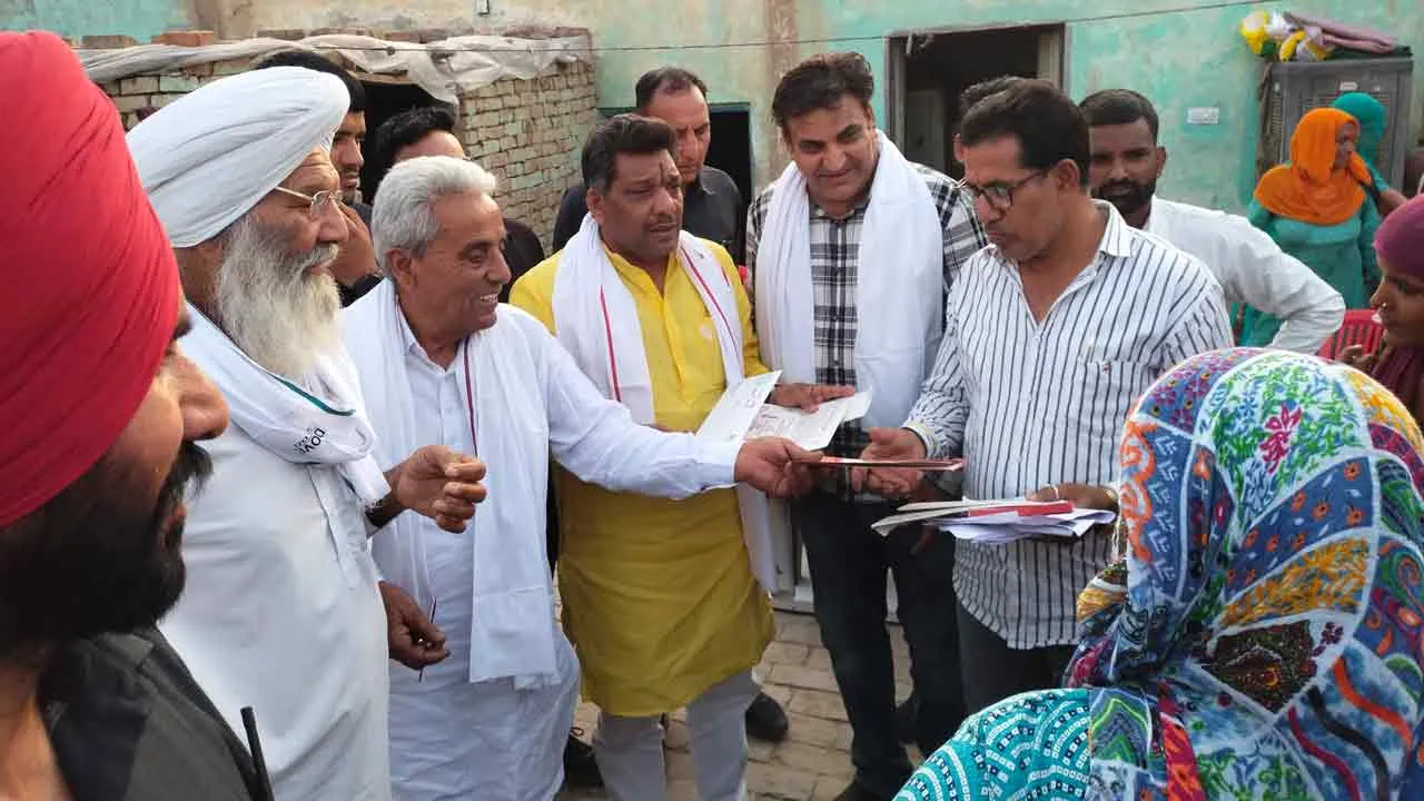 गोविंद कांडा ने किया विकास कार्यों का निरीक्षण