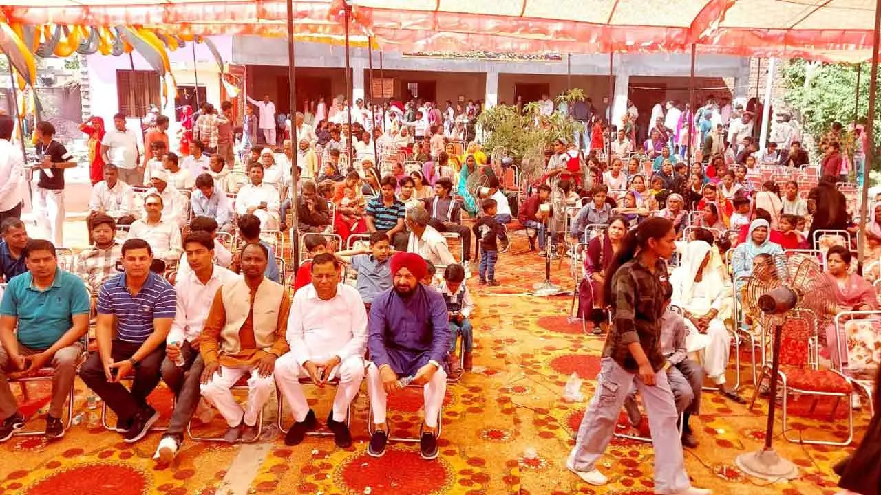 महर्षि कश्यप जयंती पर आदर्श पाल ने विभिन्न कार्यक्रमों में की शिरकत