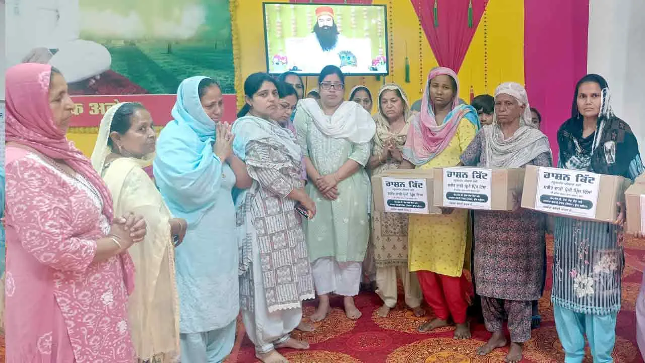 नामचर्चा आयोजित कर दी शरीरदानी प्रिंस इन्सां को श्रद्धांजलि