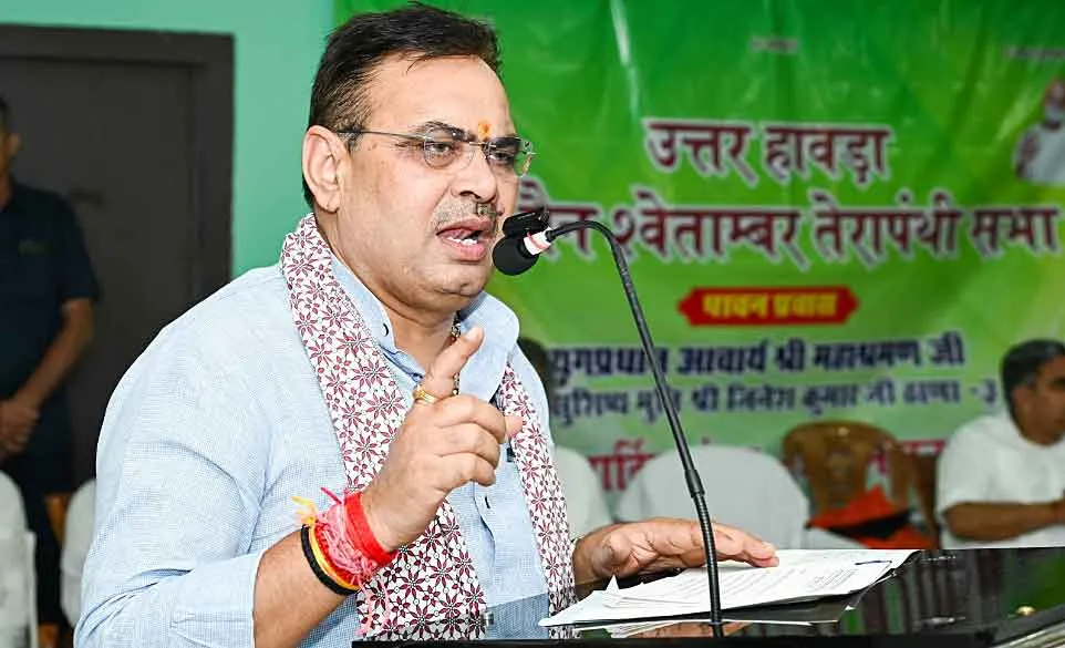 कांग्रेस ने केवल भ्रष्टाचार, परिवारवाद, तुष्टीकरण को दिया बढ़ावा : भजनलाल शर्मा