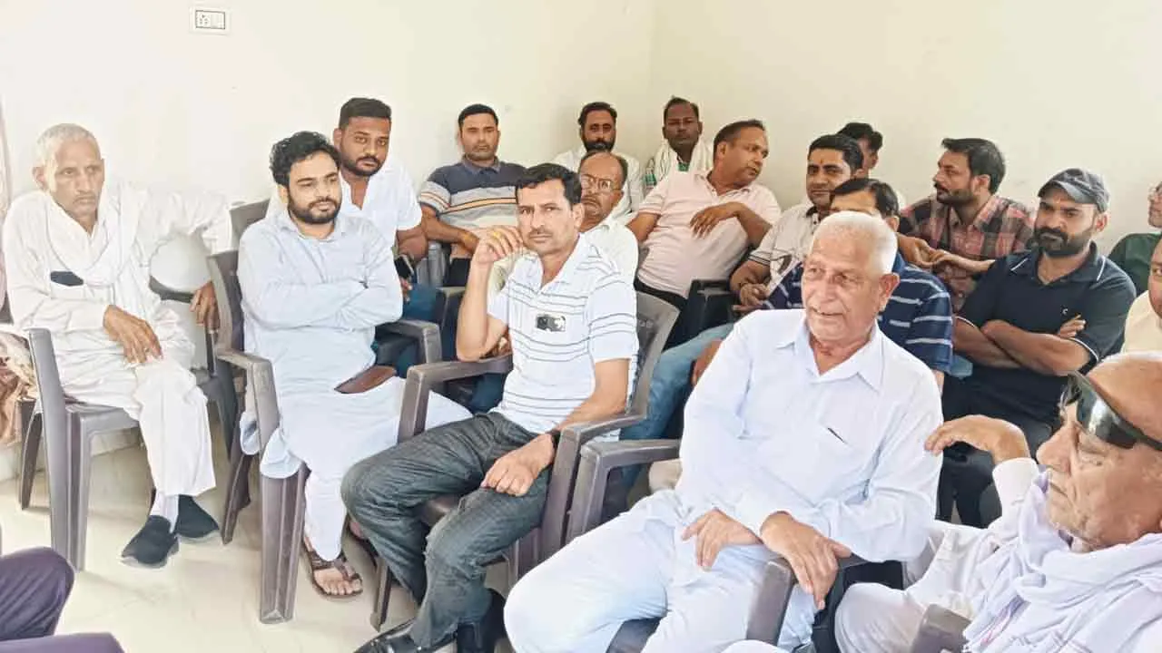 मास्टर शमशेर सैन जी बने सैन समाज के प्रधान