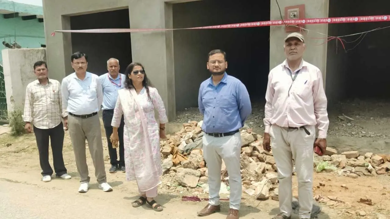अवैध निर्माण करने वालों को बख्शा नहीं जायेगा सख्त कार्रवाई होगी: गूंजा सिंह 