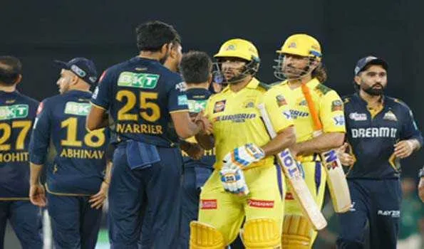GT vs CSK : चेन्नई को 35 रन से हराकर गुजरात प्लेऑफ की रेस में