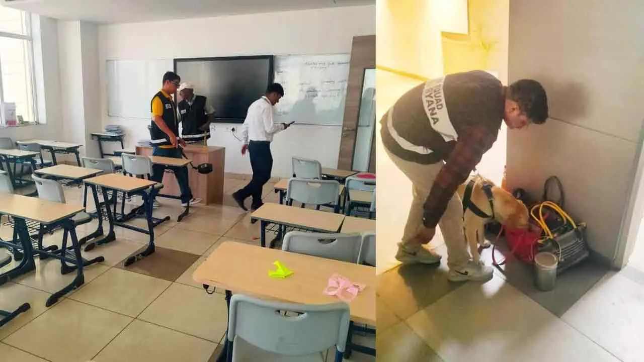 दिल्ली, नोएडा के स्कूलों में बम की अफवाह के बाद गुुरुग्राम के स्कूलों में भी चला सर्च अभियान