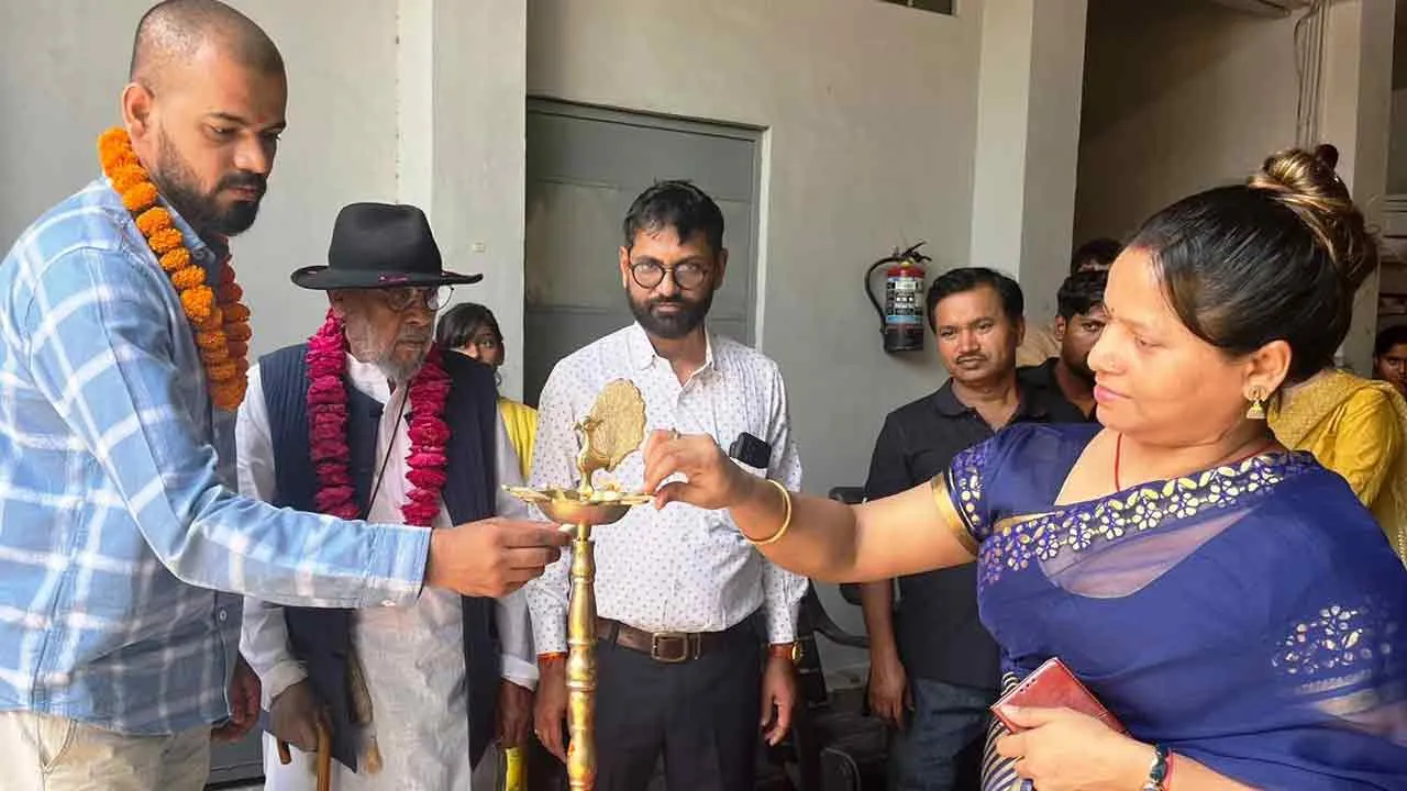 सात दिवसीय मेटल स्कल्पचर इंटर्नशिप प्रोग्राम का आगाज
