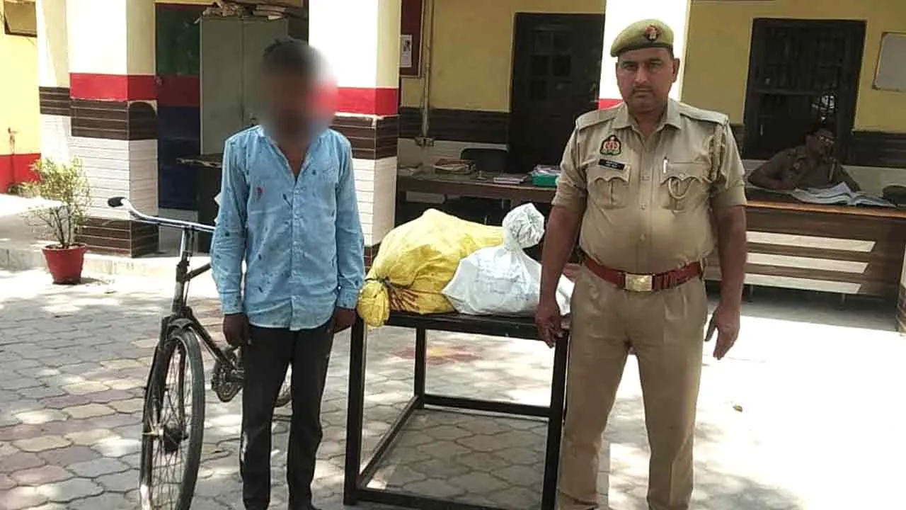 चोरी का सामान व साइकिल बरामद, आरोपी गिरफ्तार