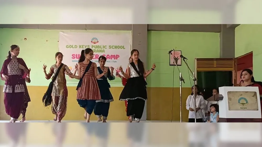गोल्ड कीज पब्लिक स्कूल में समर कैंप का आयोजन
