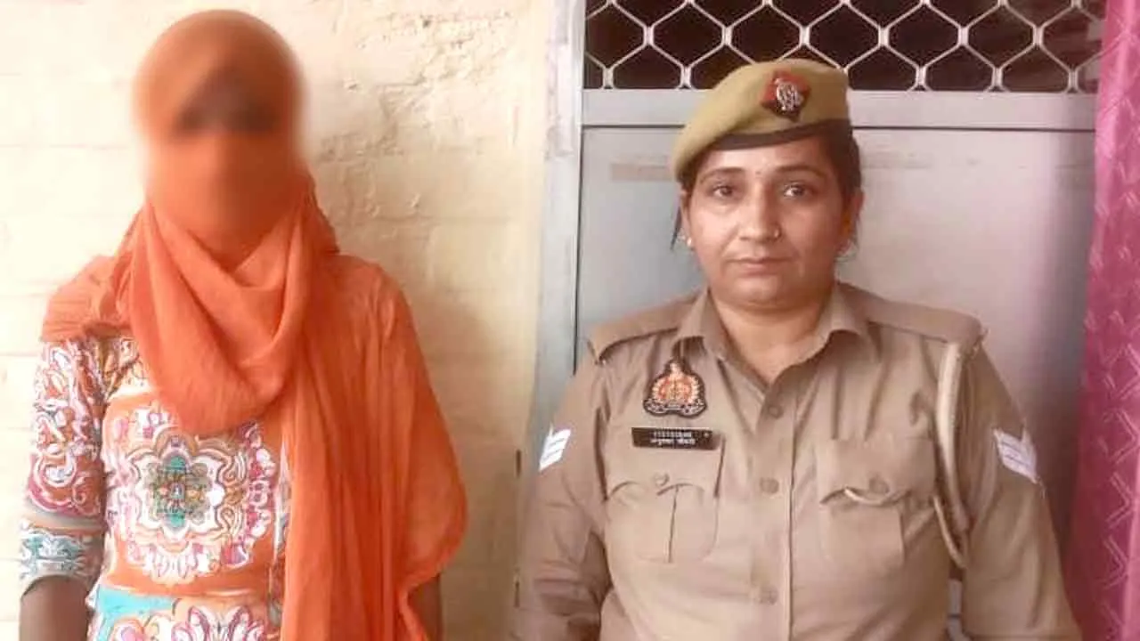 अमित हत्याकांड में वांछित दिल्ली की युवती गिरफ्तार, भेजा कारागार