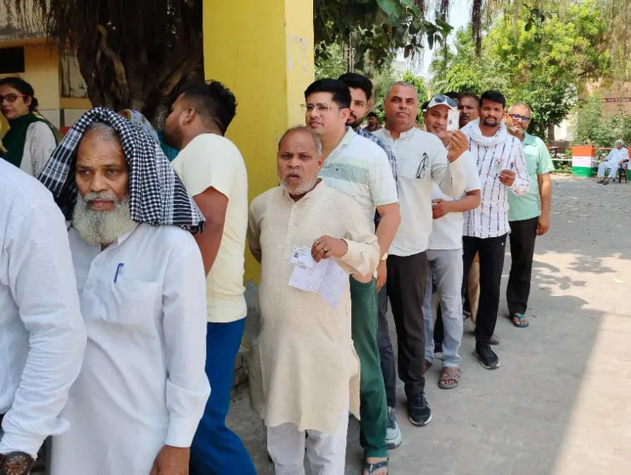 Haryana Lok Sabha Election: 8 बजे तक प्रदेश में 58.37 प्रतिशत वोटिंग, 233 उम्मीदवारों का भाग्य ईवीएम में कैद, 4 को होगा फैसला