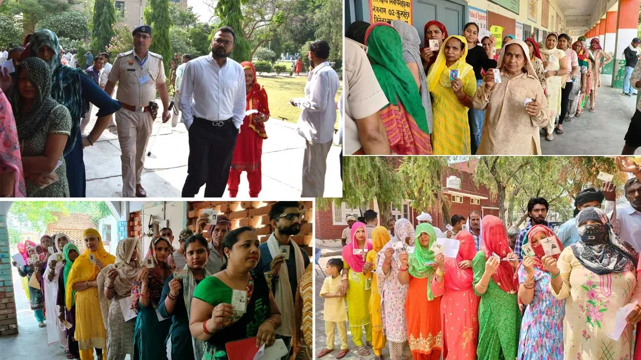 कैथल जिले में हुई 65 प्रतिशत वोटिंग, पिछले दोनो लोकसभा चुनावो से कम रहा आंकड़ा, बढ़ते तापमान का असर दिखा वोटिंग पर