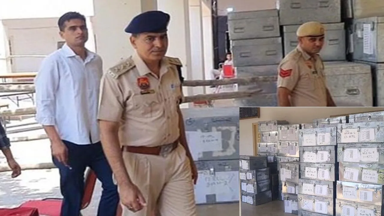 कैथल में रात को स्ट्रोंग रूम के बाहर हंगाम, सुबह डीएसपी ने किया दौरा