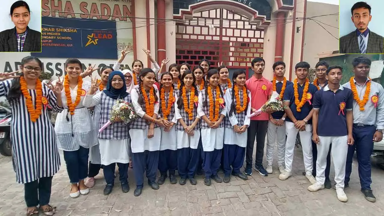 शिखर शिक्षा सदन के अंशु प्रजापति और मिस्टी प्रजापति ने बाजी मारी