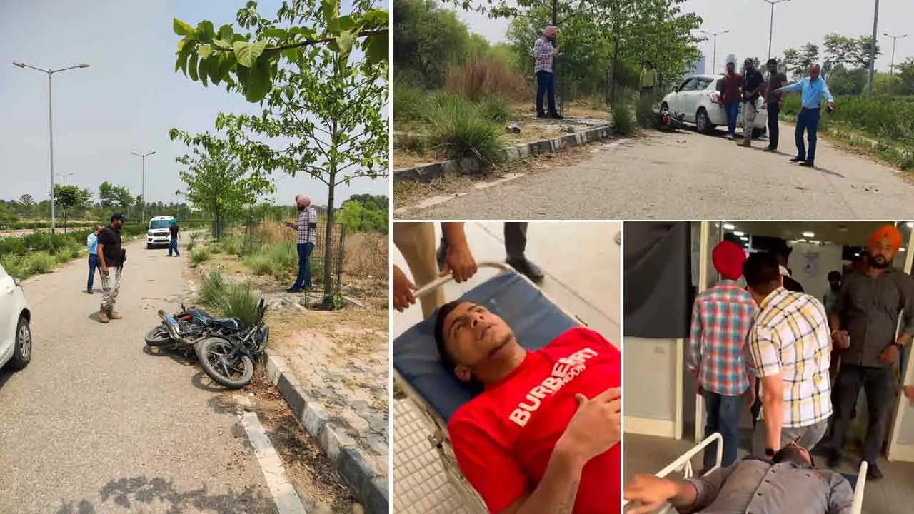 मोहाली पुलिस और दो गैंगस्टरों में हुई मुठभेड़; खरड़ के बाउंसर के हत्यारे दो गैंगस्टर गिरफ्तार