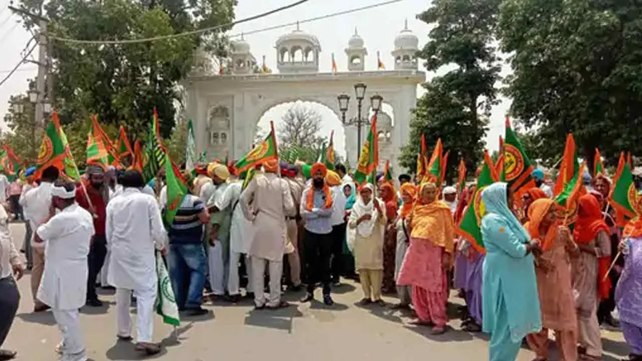 पटियाला में भाजपा प्रत्याशी परनीत कौर का विरोध जारी