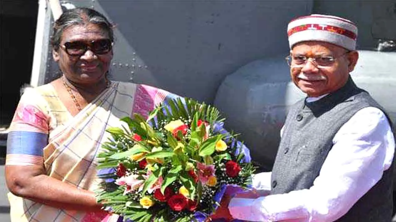 Droupadi Murmu: मुर्मू पांच दिवसीय आधिकारिक यात्रा पर शिमला पहुंची