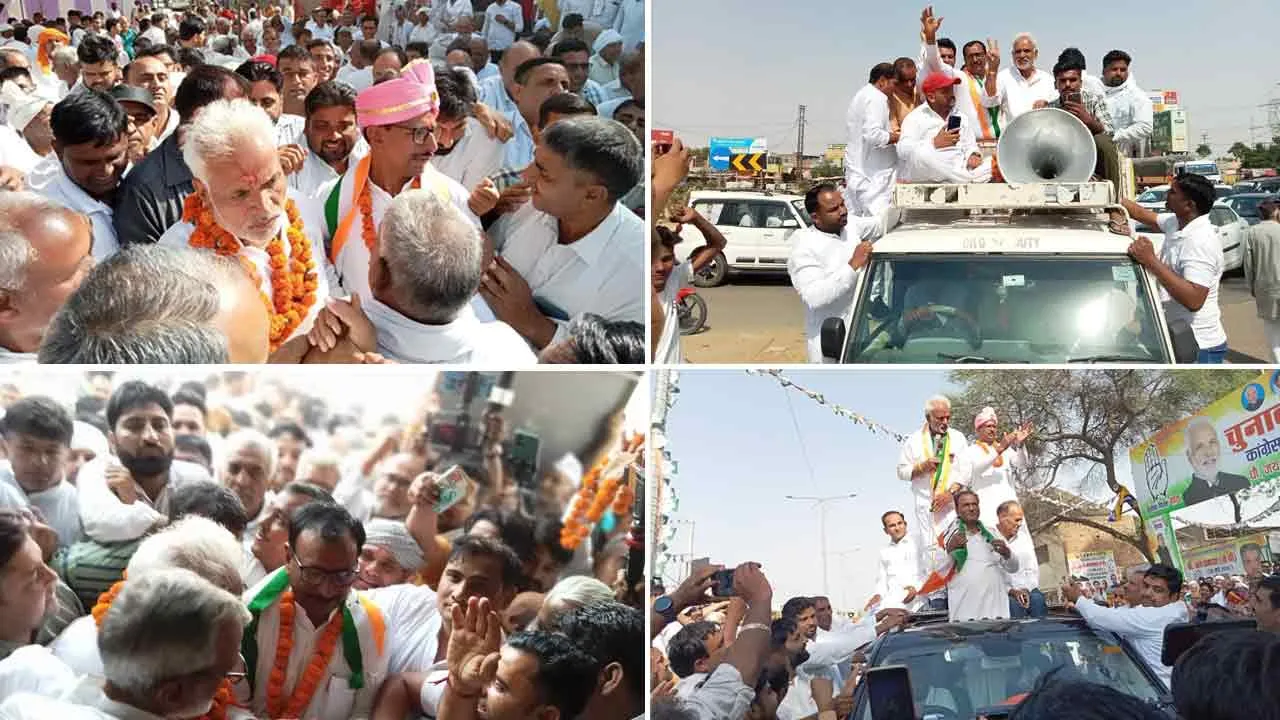Congress: कांग्रेस की सरकार आने के बाद हम एससी, बीसी को 100-100 गज के प्लाटों में दो-दो कमरे के मकान बना कर देंगे – चौधरी जयप्रकाश