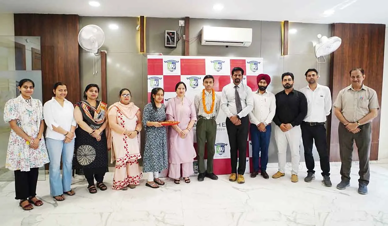 JEE Advanced AAT Result 2024 : अक्षरा इंटरनेशनल स्कूल के पूर्वांशु गर्ग ने हासिल किया ऑल इंडिया रैंक 4584