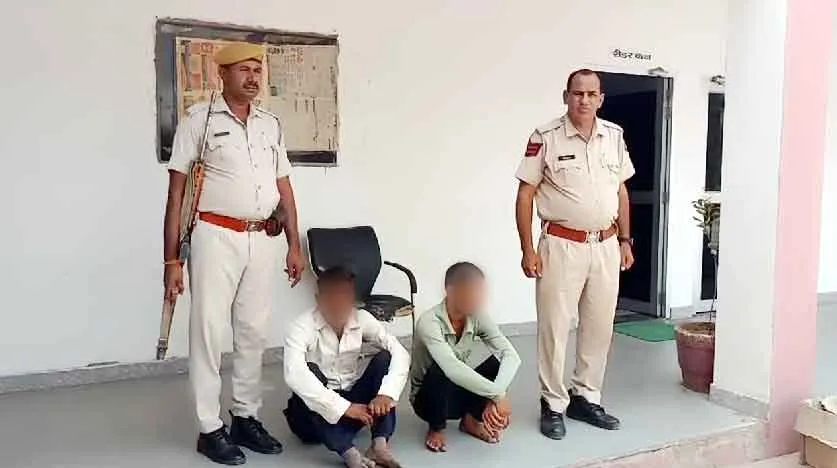 राघा छोटी से बाइक चोरी मामले में गिरफ्तार चोरों से बाइक बरामद