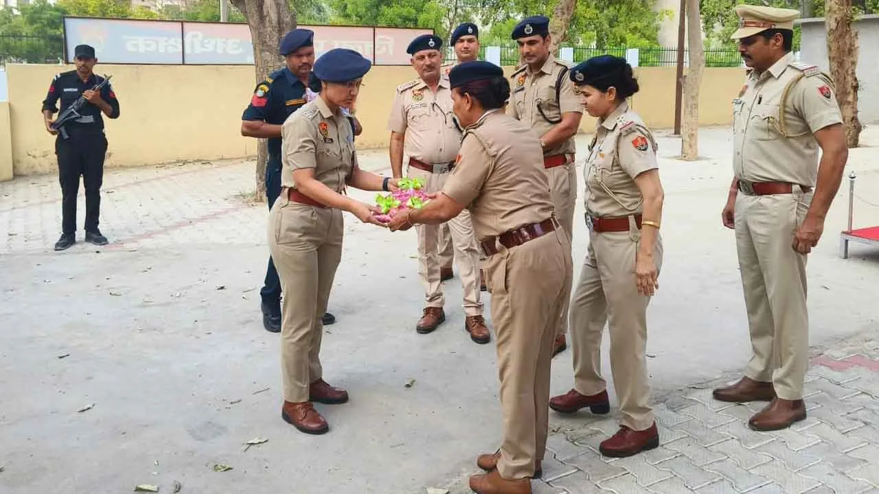 नवनियुक्त पुलिस अधीक्षक दीप्ति गर्ग ने संभाला कार्यभार