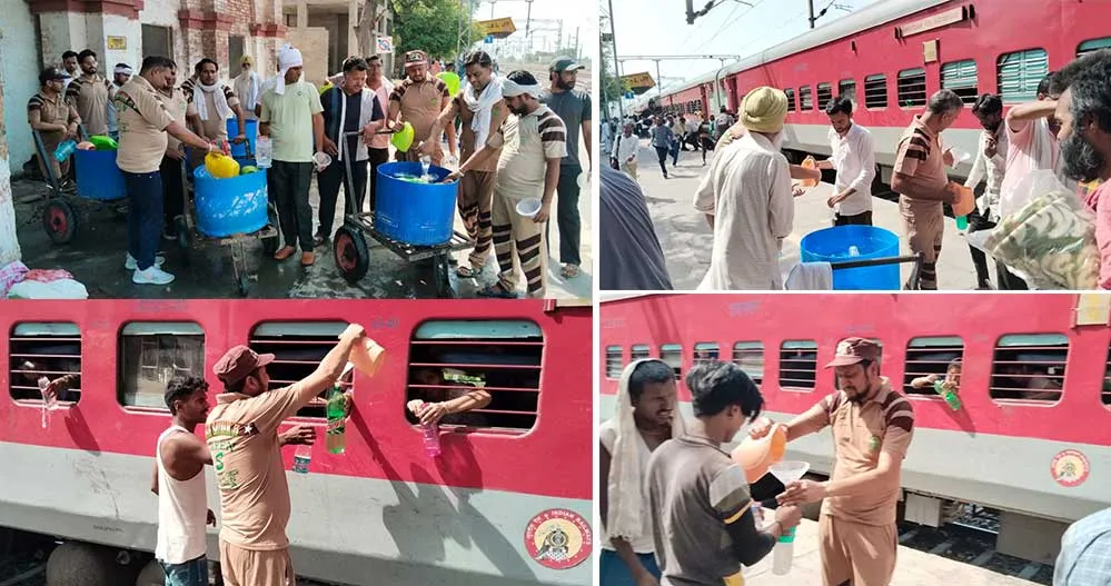 DSS Water Facility : जाखल जंक्शन पर पिछले 15 वर्षों से गर्मियों में Dera Sacha Sauda सेवादार कर रहे हैं ठंडे पानी पिलाने की सेवा