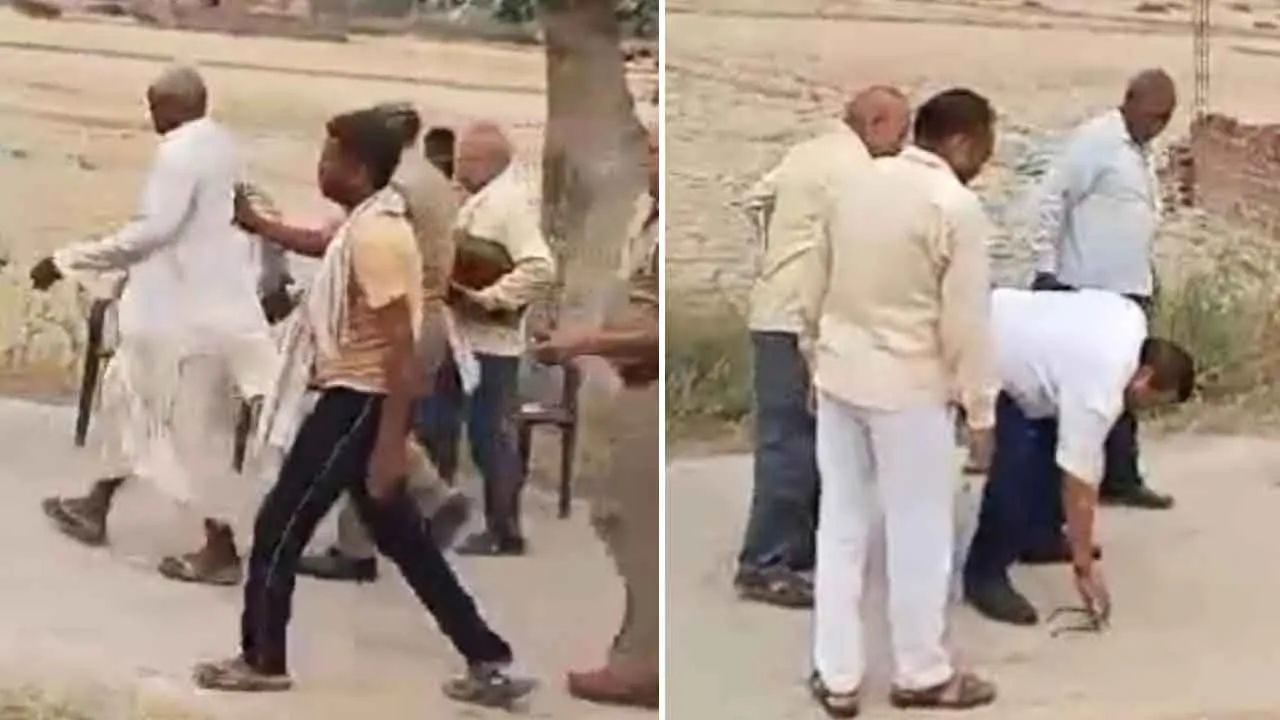 जमीनी विवाद सुलझाने गए तहसीलदार को किसान ने मारा थप्पड़