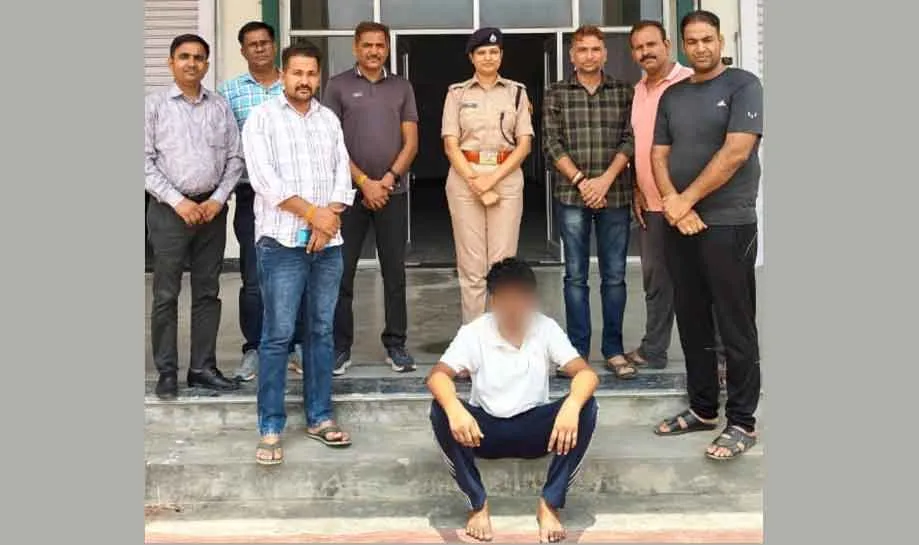 नाबालिग से गैंगरेप का आरोपी जयपुर से गिरफ्तार