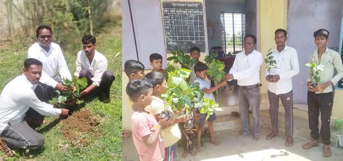Maharashtra : गढ़चिरौली के अध्यापक देवराव सेडमाके इन्सां का पर्यावरण संरक्षण के लिए ये सन्देश!