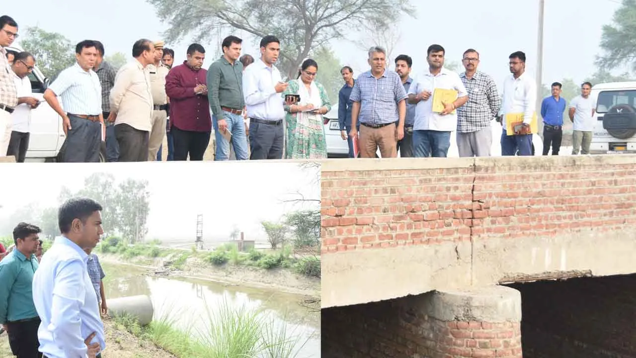 उपायुक्त ने जिले का दौरा कर बरसाती पानी निकासी प्रबंधों का लिया जायजा, अधिकारियों को 30 जून तक प्रबंध पूर्ण करने के दिए थे निर्देश