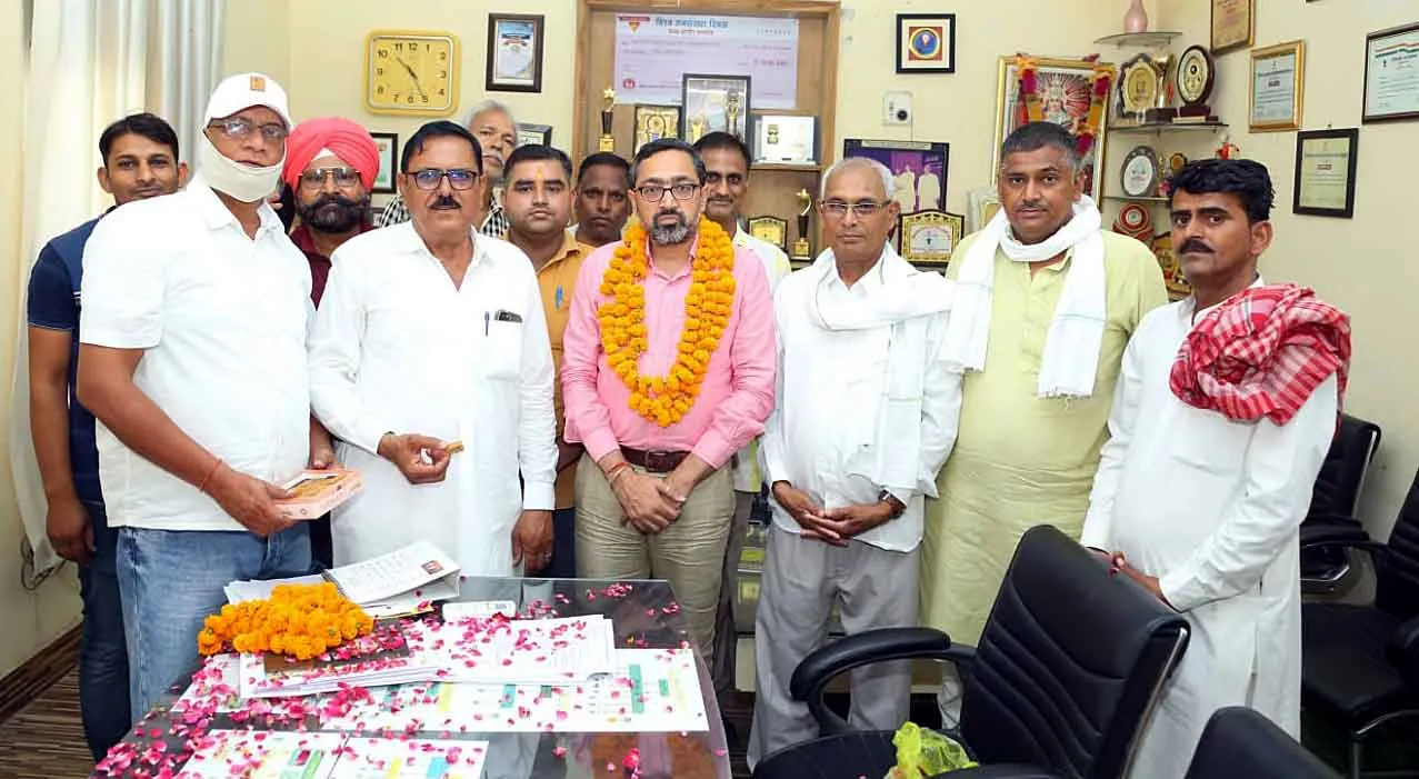 जनता क्लिनिक की सौगात दिलाने पर किया अभिनंदन