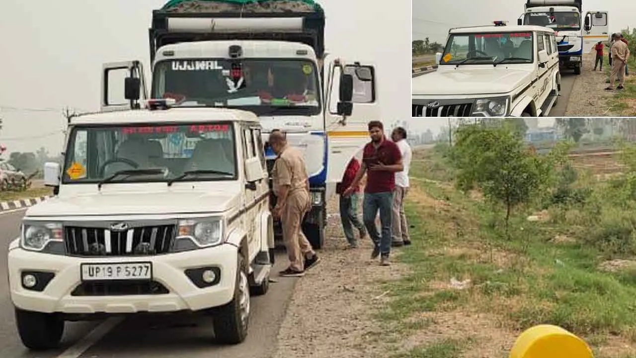 परिवहन विभाग की टूटी तंद्रा, रेत का ओवरलोड डंपर सीज
