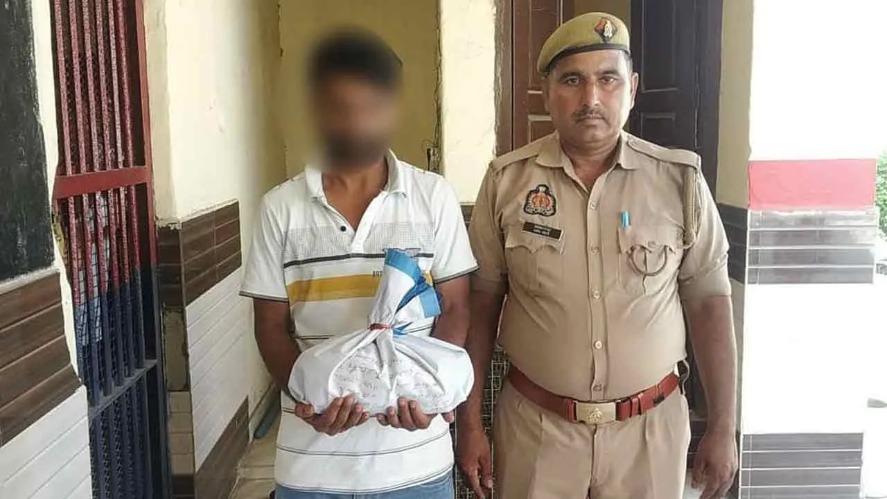 मादक पदार्थ तस्कर गिरफ्तार, डेढ़ किलो डोडा बरामद