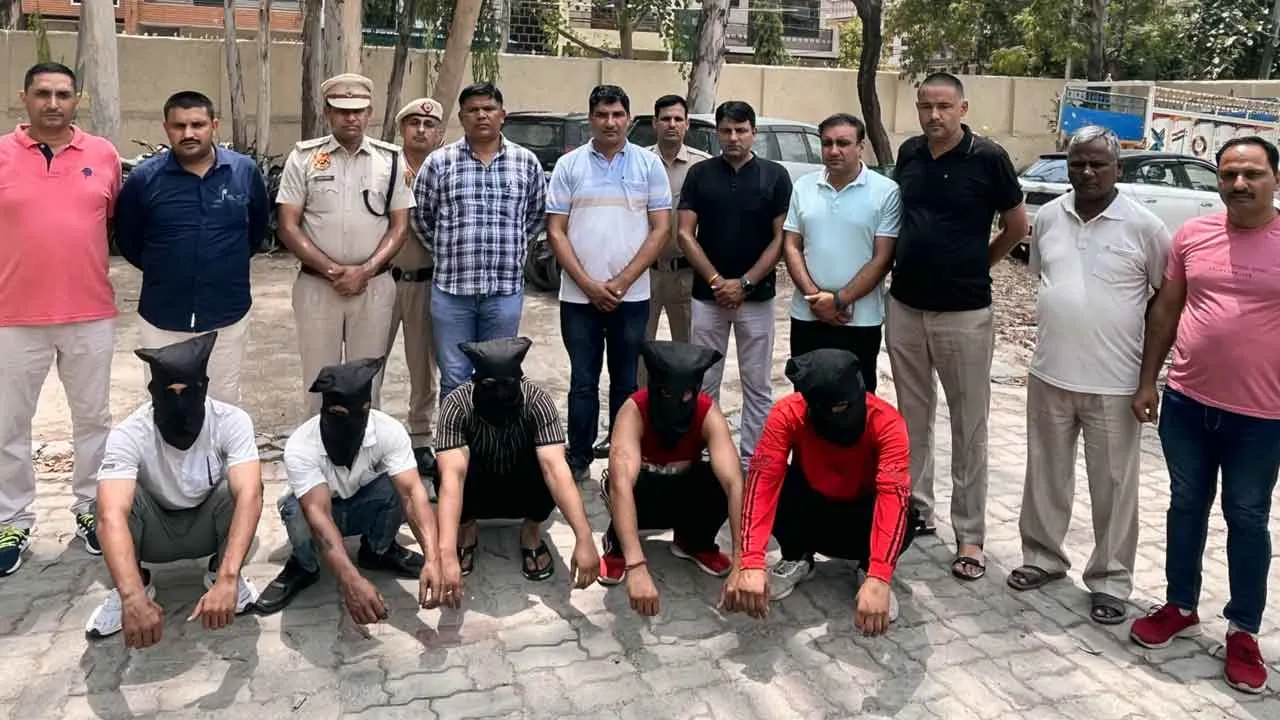 डेयरी संचालक व पत्नी पर जानलेवा हमला करने वाले पांच बदमाश गिरफ्तार