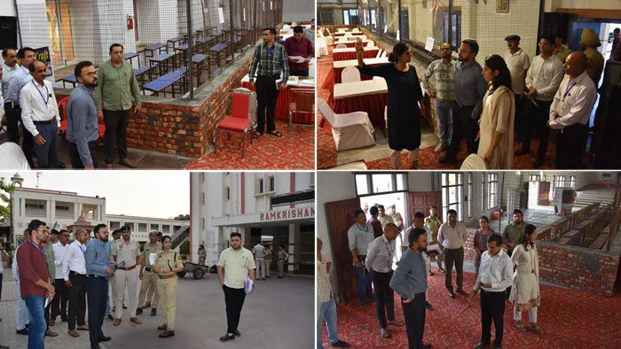मतगणना की सभी तैयारियां पूरी, सुरक्षा व्यवस्था के पुख्ता इंतजा, सीसीटीवी कैमरों से रखी जा रही प्रत्येक मतगणना केंद्र पर नजर :- डीसी प्रशांत पंवार
