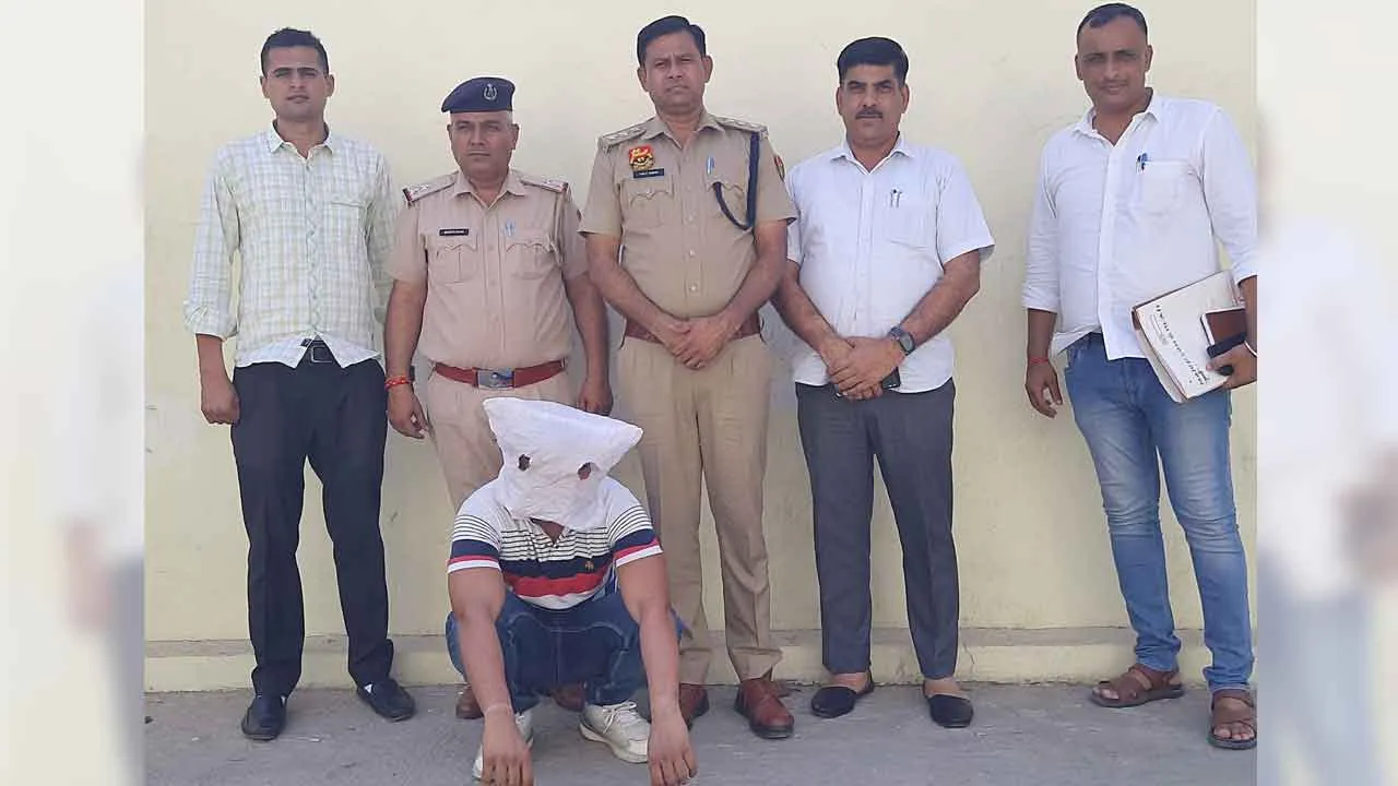 10 लाख रुपए फिरौती मांगने वाला आरोपी काबू