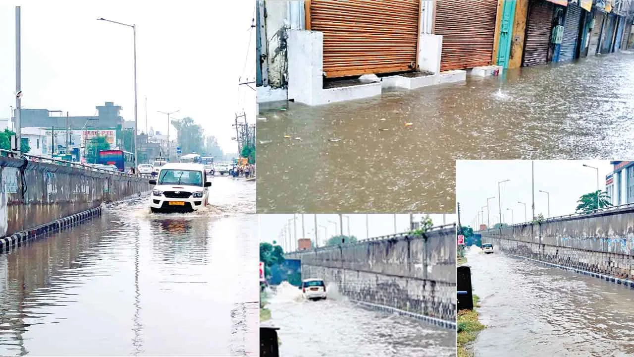 Baarish: बरसात ने पानी निकासी के दावों को धोया