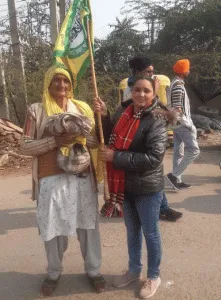 Monika Godara leaving family and giving strength to the movement