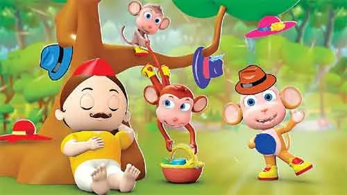 Monkey and hat seller: बंदर और टोपीवाला