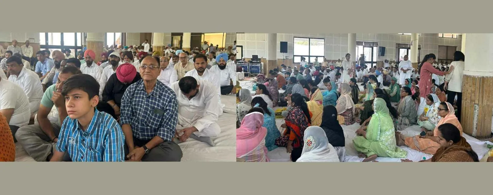नेत्रदानी व शरीरदानी कृष्ण सिंह इन्सां को अर्पित की श्रद्धांजलि
