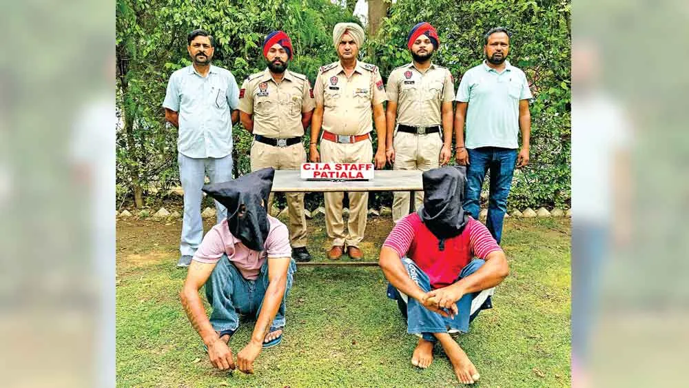 पटियाला पुलिस ने वांछित तस्कर को दबोचा, लाहोरी गेट से दूसरा आरोपी भी गिरफ्तार