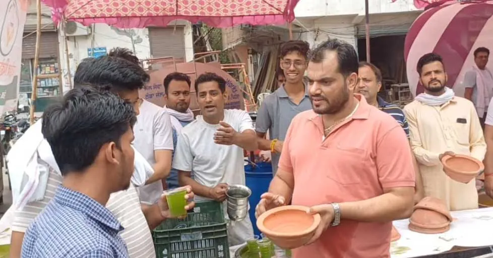 गर्मी में प्यास की चाह में नहीं तड़पेंगे अब कोई बेजुबान जानवर